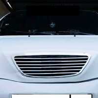 جلو پنجره طرح 6 خط استیل مناسب تیبا 2 کد 0064