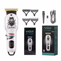 ماشین اصلاح خط زن وی جی ار مدل VGR V-971 اصلاح صورت و بدن وی جی آر اصلی مدل 971