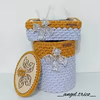 سطل و جا دستمال تریکو