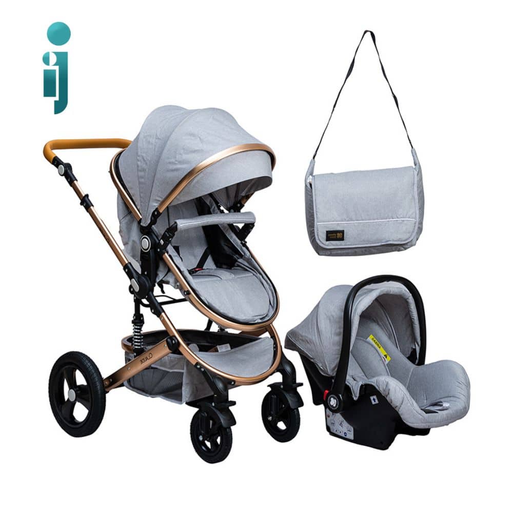 سرویس کالسکه کیکابو مدل Kikkaboo Claude 3 in 1