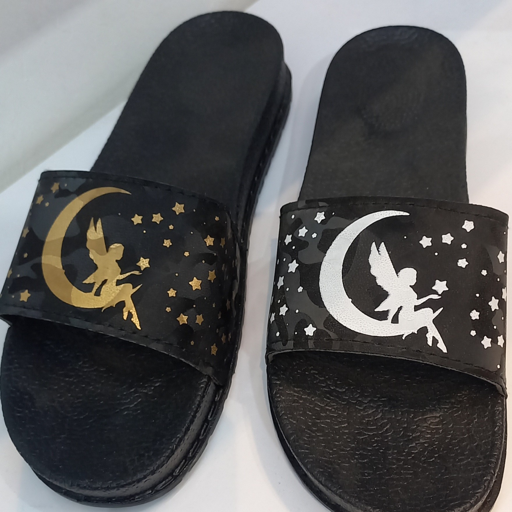 دمپایی زنانه نیکتا تک رنگ مشکی از سایز 37تا40