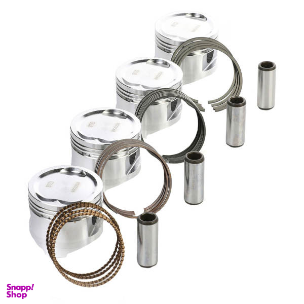 پیستون و گژن پین و رینگ عظام مدل استاندارد کد 5040710902 مناسب برای پراید مجموعه 12 عددی