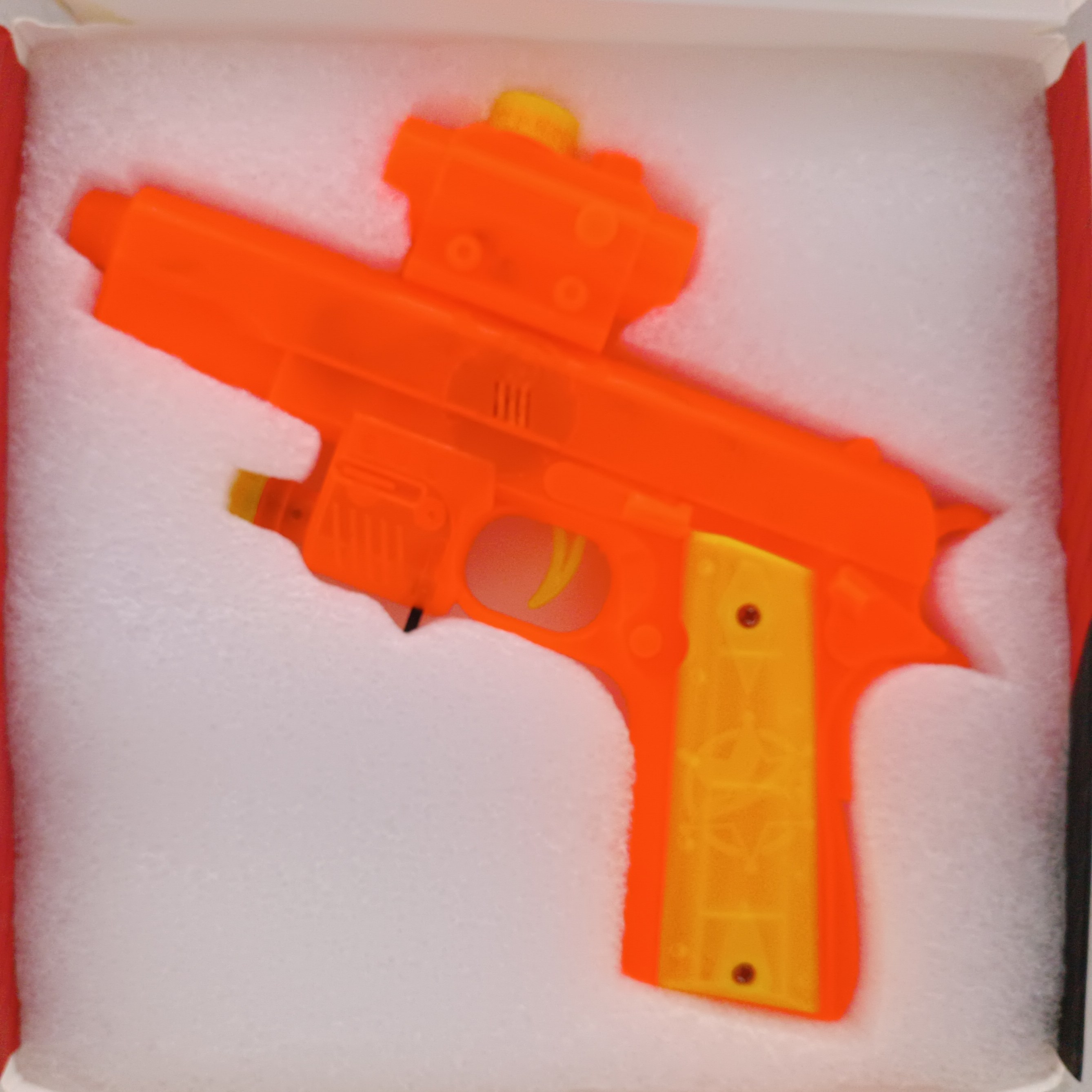 تفنگ موزیکال لیزری جعبه ای