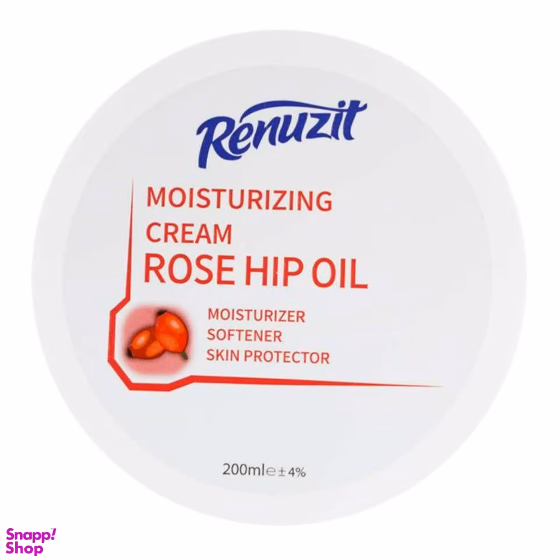 کرم مرطوب کننده رینوزیت مدل Rose Hip Oil حجم 200 میلی لیتر