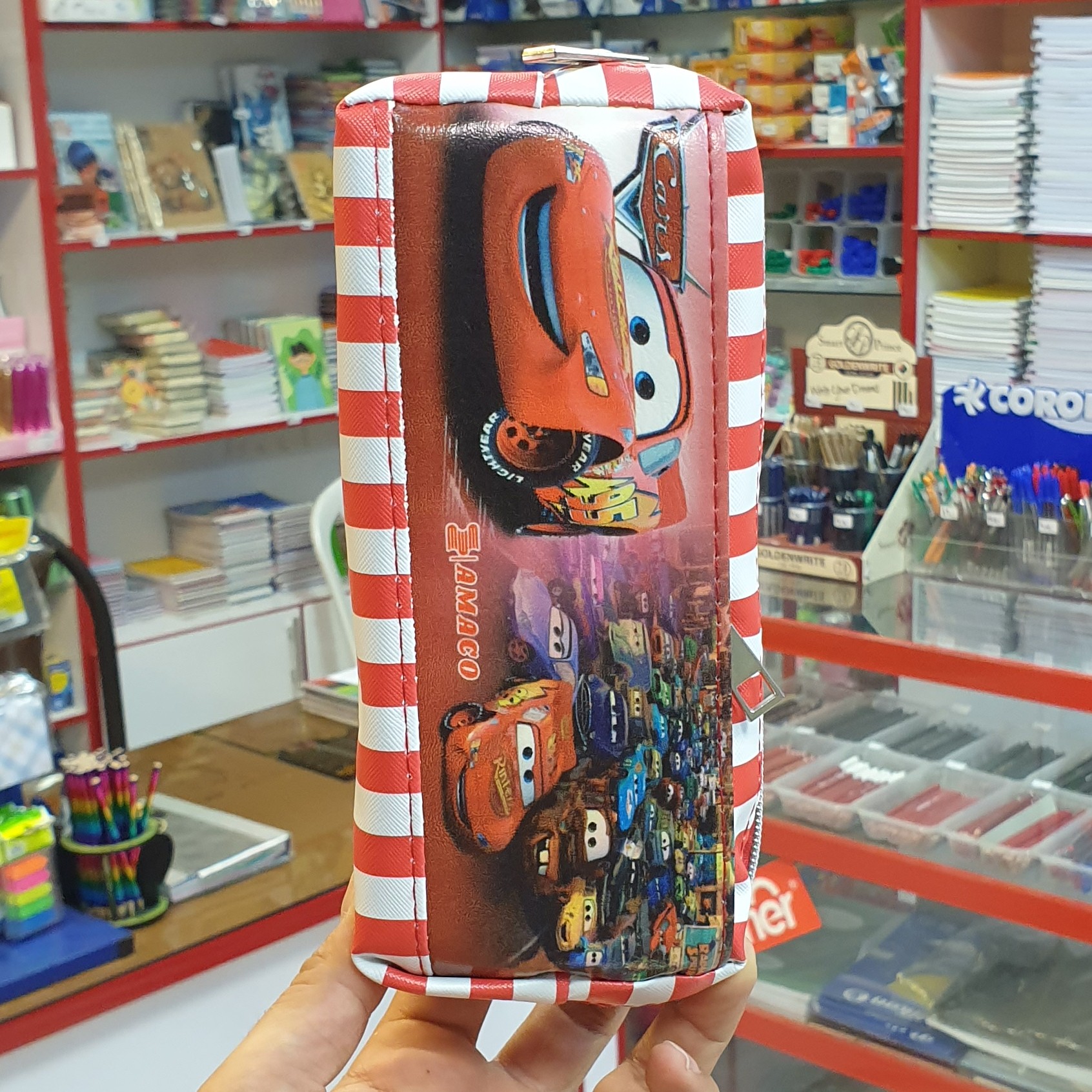 جامدادی دو زیپ طرح مک کویین