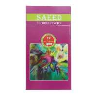 مداد رنگی 12 رنگ سعید کد F-P12