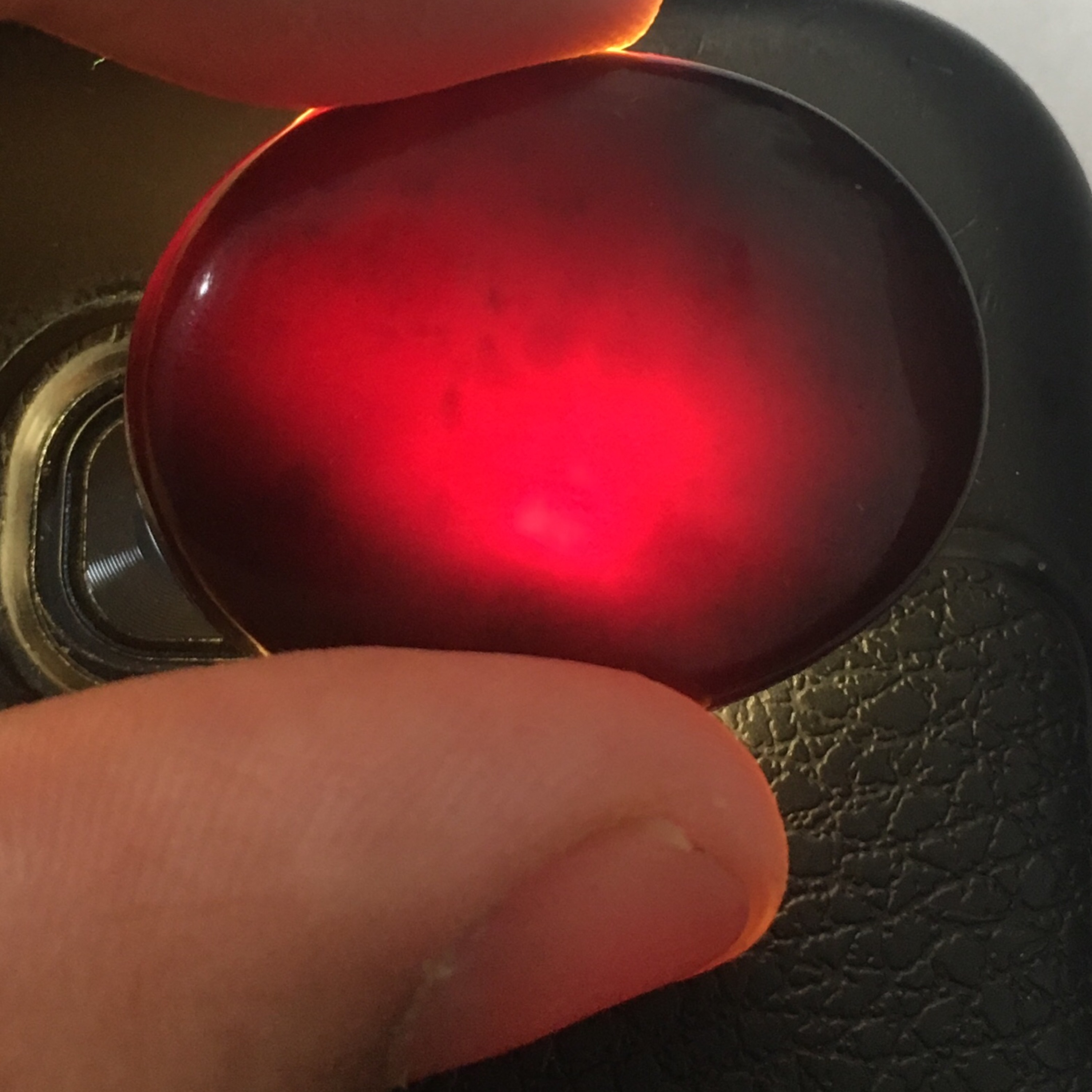 نگین درشت شفت العبد(جزع توسرخ)کهنه