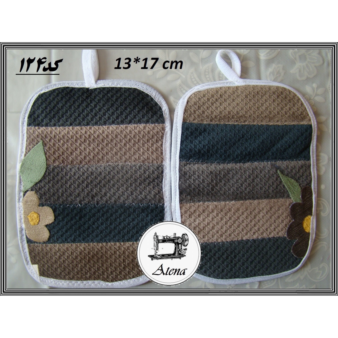 دستگیره قابلمه یک جفت کد 124
