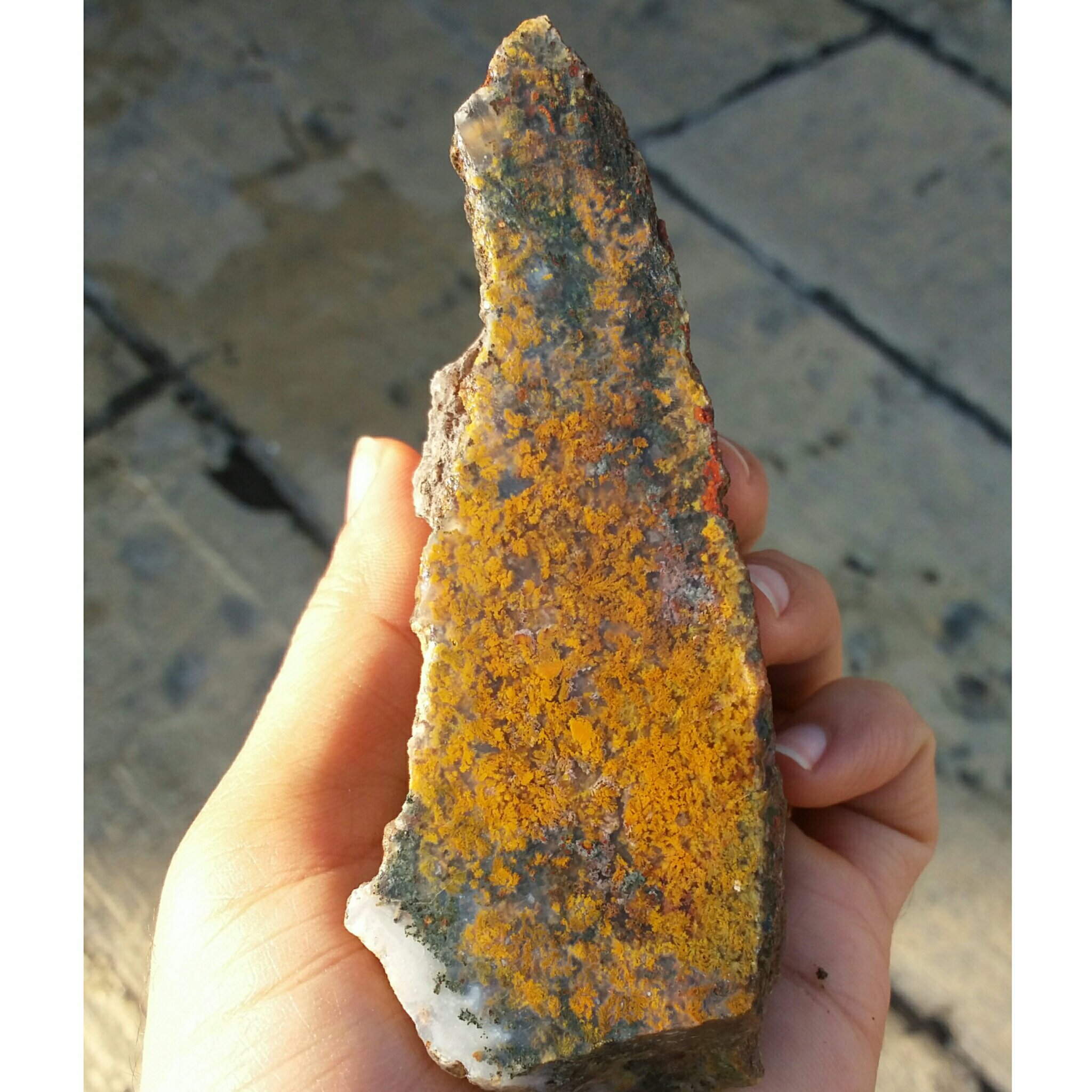 اسلایس سنگ راف درشت عقیق شجر منظره 7رنگ بسیار دیدنی شاهکار خلقت کاملا طبیعی
با قابلیت ساخت چندین نگین محشر
 کد 8121