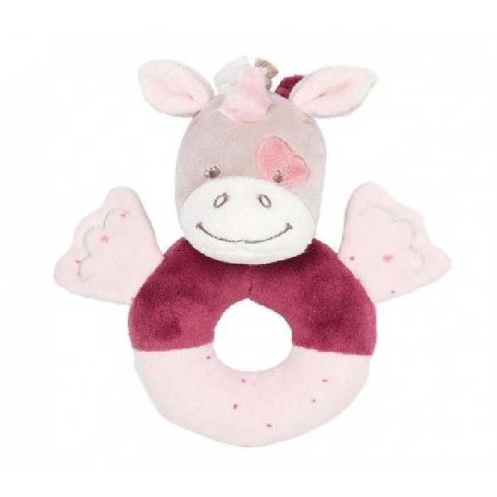 جغجغه حلقه ای اسب تک شاخ ناتو Nattou Ring rattle Jade the unicorn