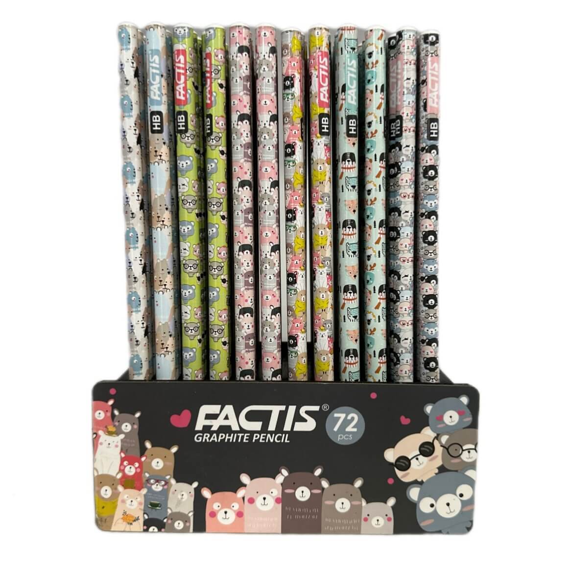 مداد مشکی طرح خرس فکتیس