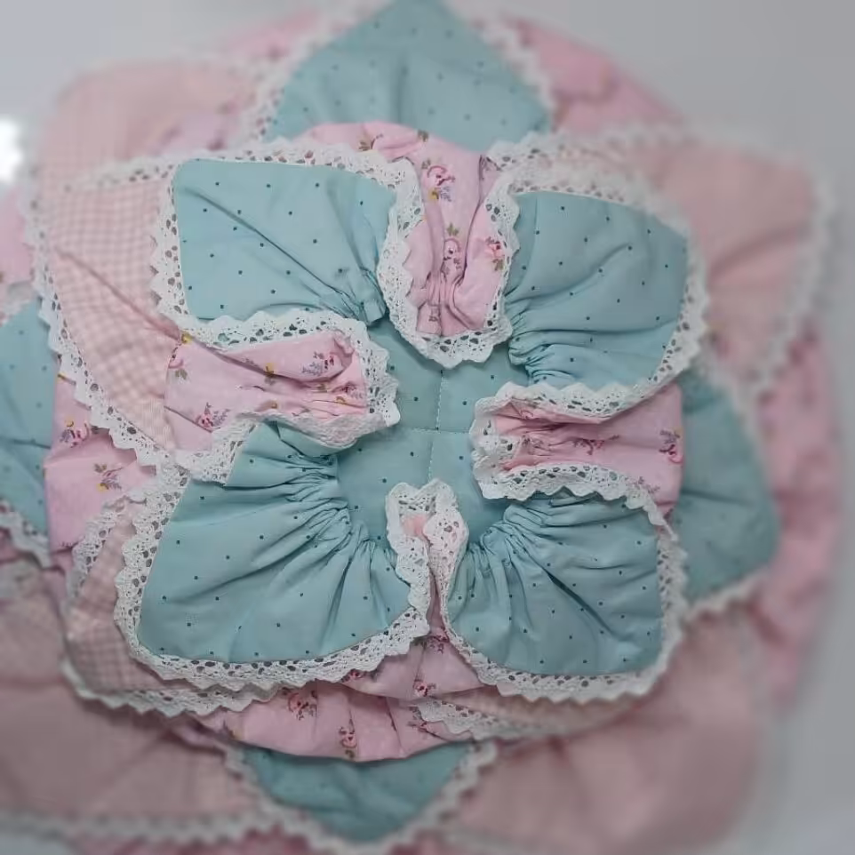 دمکنی مدل برگ دور تور کتان 