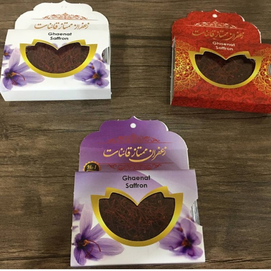 زعفران جعبه کبریتی قائنات( یک مثقالی)