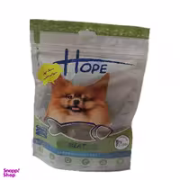 تشویقی سگ هوپ (Hope) مدل اسنک سیرابی سفید بره وزن 50 گرم