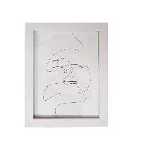 تابلو نقاشی راپید مینیمال طرح اغما