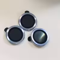 محافظ لنز دوربین مدل ALLOY GLASS مناسب برای گوشی موبایل اپل iphone13 رنگ نقره ای