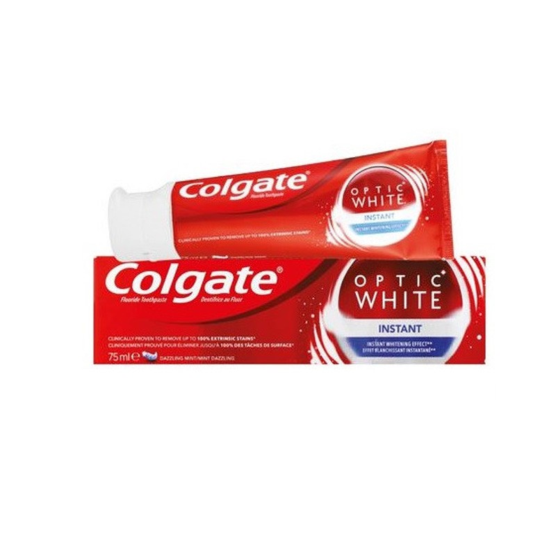خمیر دندان سری Optic White مدل Instant کلگیت 75 میل