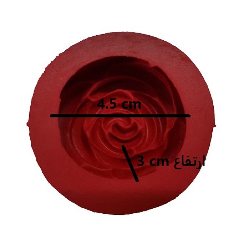 قالب سیلیکونی مولد فوندانت مدل گل سه بعدی