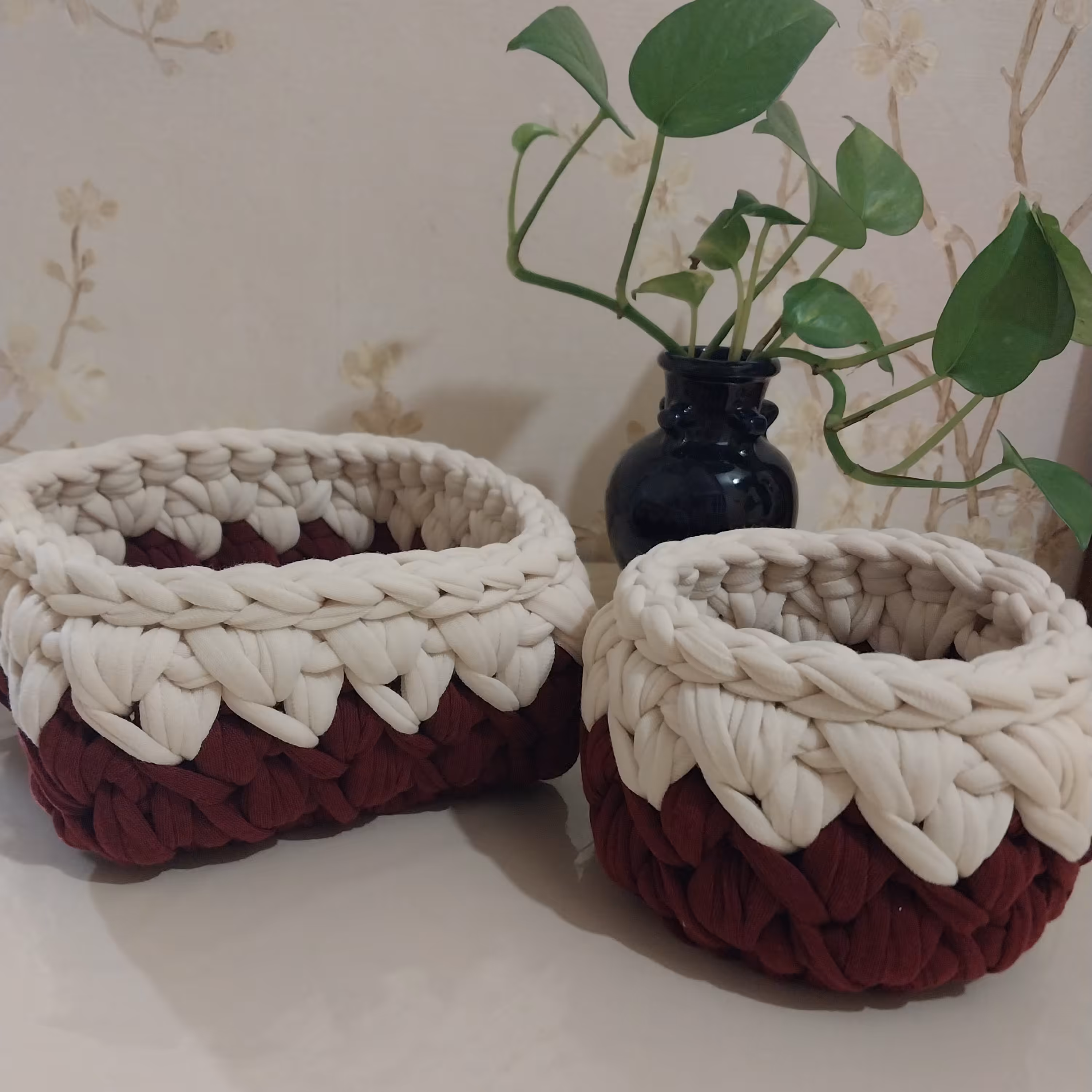 نظم دهنده تریکو دوتایی بافت کجراه با رنگ و اندازه دلخواه