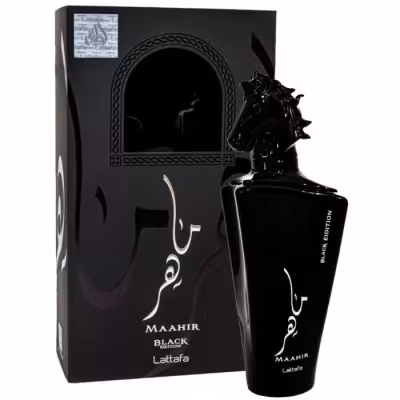 ادکلن MAAHR BLACK EDITION LATTAFA ادکلن ماهر مشکی اصل