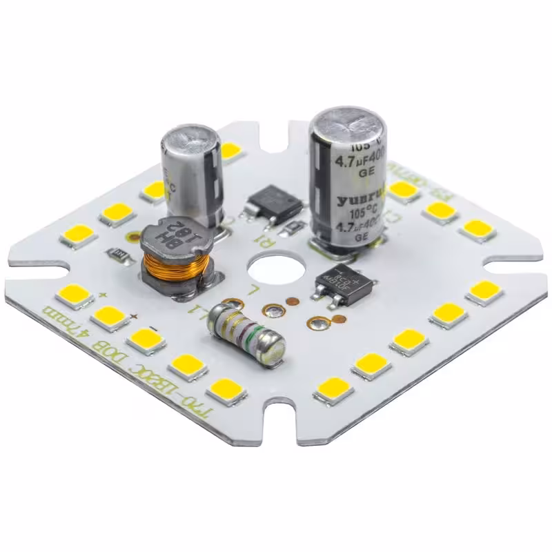 چیپ لامپ ال ای دی 20 وات 220 ولتی برند ccc مهتابی مربعی | amazonchi