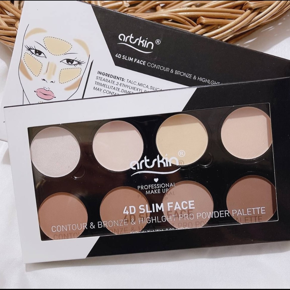 پالت کانتور و هایلایتر پودری آرت اسکین