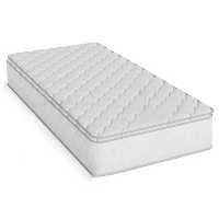 تشک یکنفره سوپر طبی فنری پددار  رویال اصل دوازده سال ضمانت سایز 90x200 سانتی متر