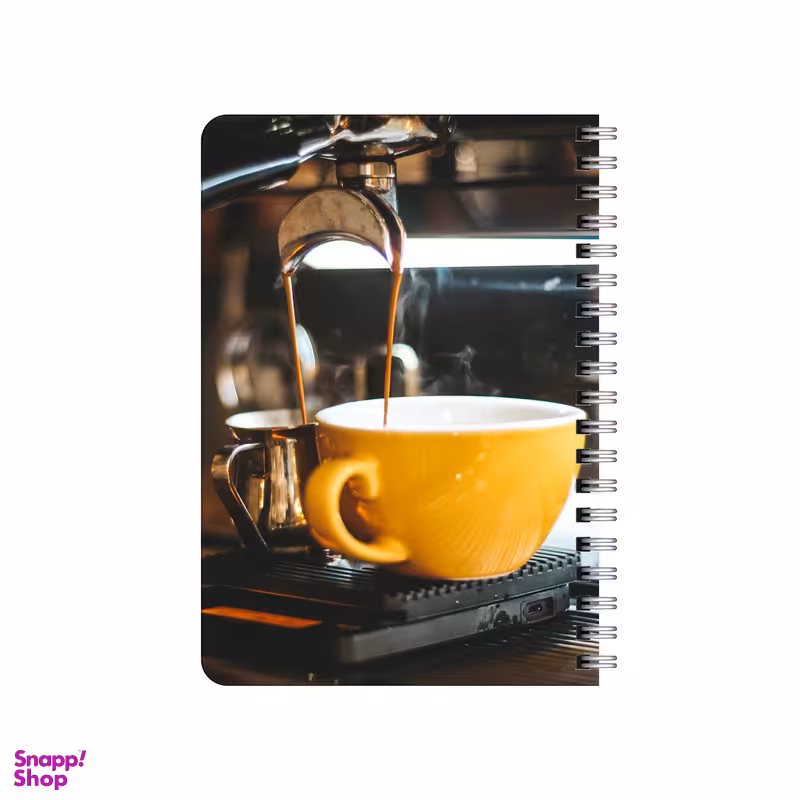 دفترچه یادداشت بامبیلیپ مدل چوبی طرح قهوه کد 0176776