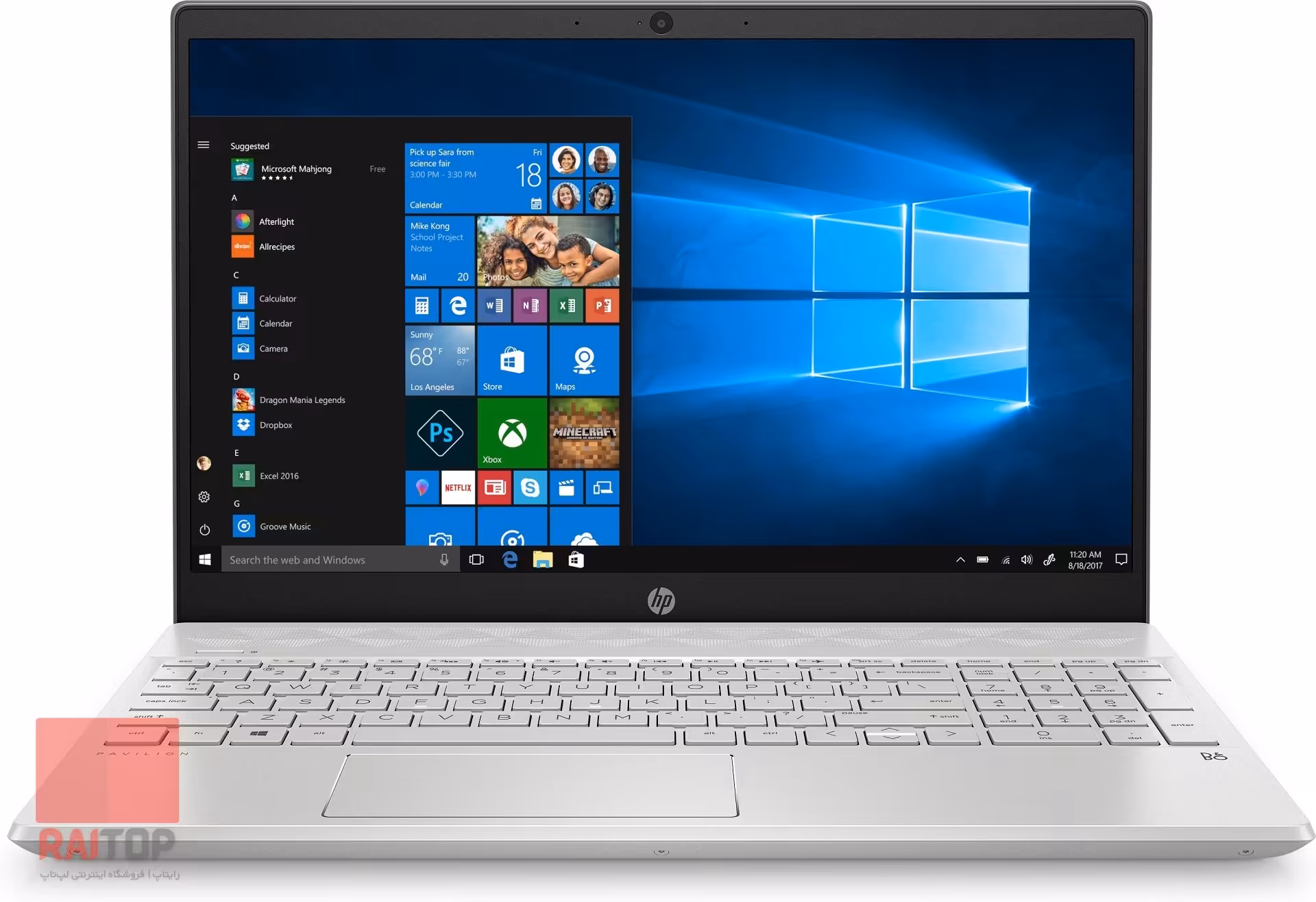 مشخصات، قیمت و خرید لپ‌تاپ 15.6 اینچی HP مدل Pavilion 15 CS3 i7 - رایتاپ