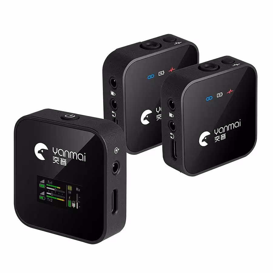 قیمت و خرید میکروفون یقه ای بی‌سیم یانمای مدل GF-525 | یاس ارتباط