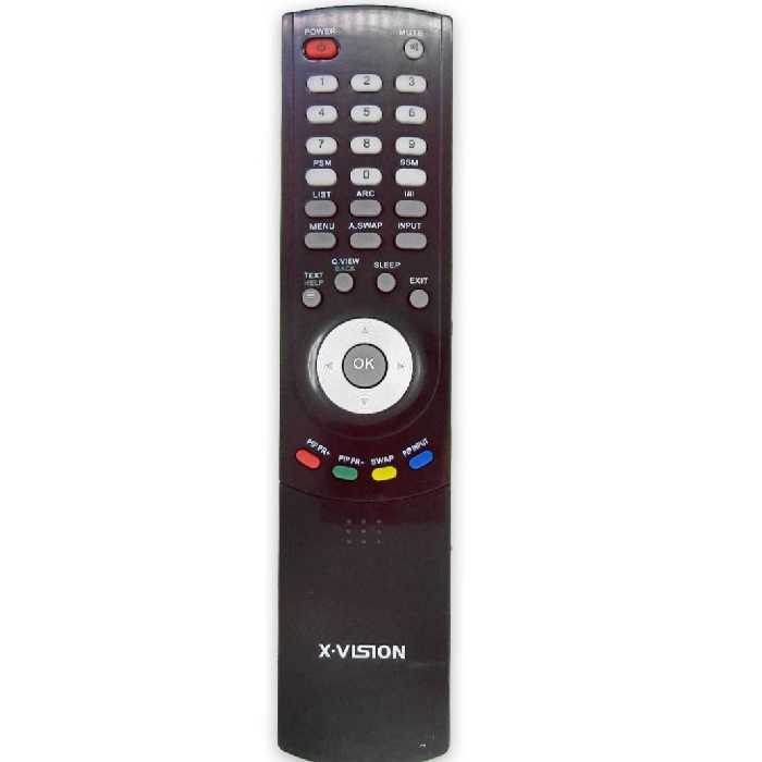 کنترل تلویزیون ال ای دی LED ایکس ویژن xvision مدل ld-32imm9d

