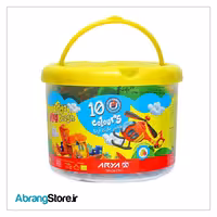 خمیر بازی 10 رنگ آریا