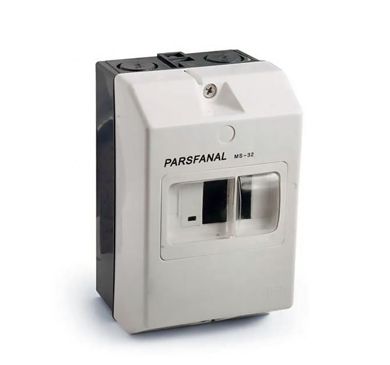 جعبه تکی کلید حرارتی (واتر پروف) پارس فانال MS32 - فروشگاه شیرازیان