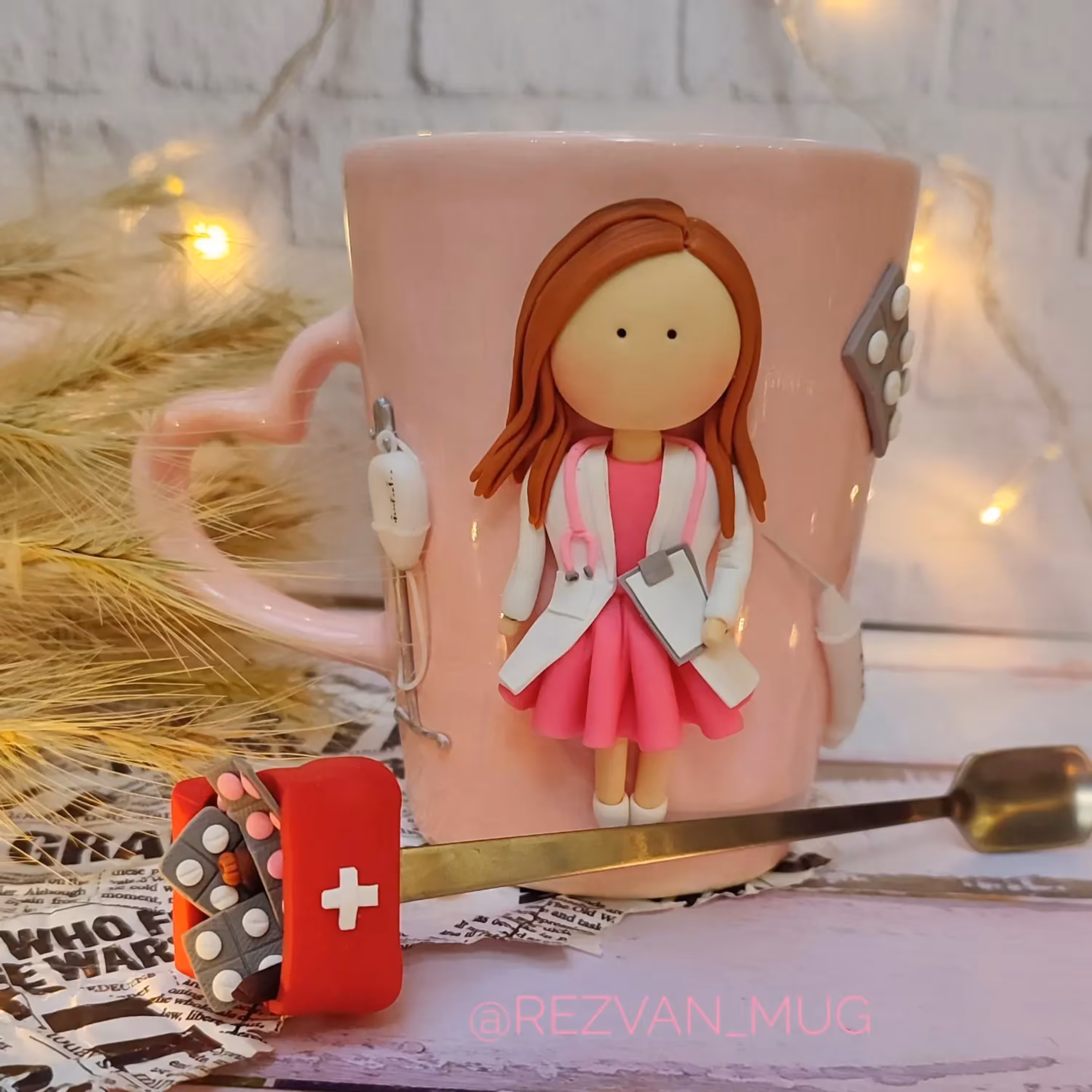 ماگ عروسکی پرستار  