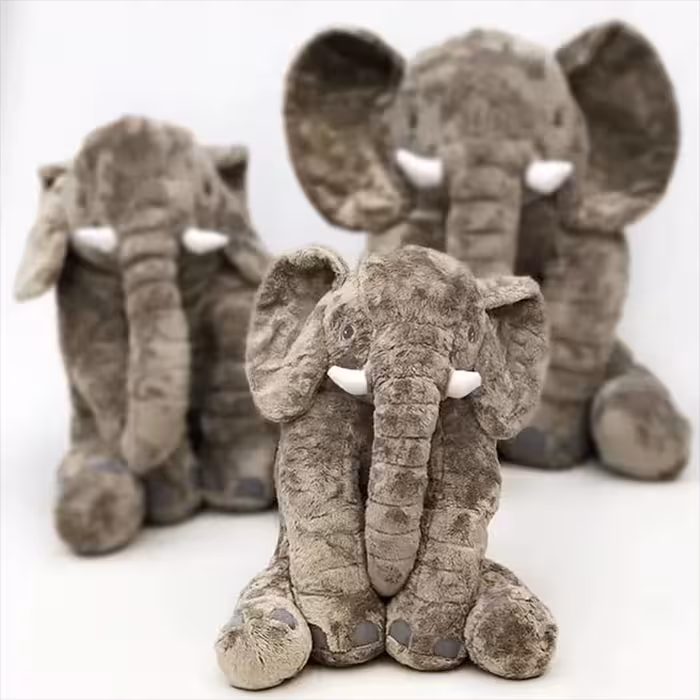 فیل بالشتی سایز50 سانت اورجینال