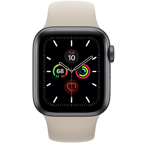 سری 5 اسپرت مردانه 44 میلیمتری Space Gray Aluminum Case with Stone Sport Band - Hiapple.ir