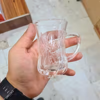 فنجان ایرنا اصل لهستان حک شده ، لیوان ، استکان ، فنجان چی ، لیوان خارجی ، فنجان خارجی ، چای خوری ، قندان