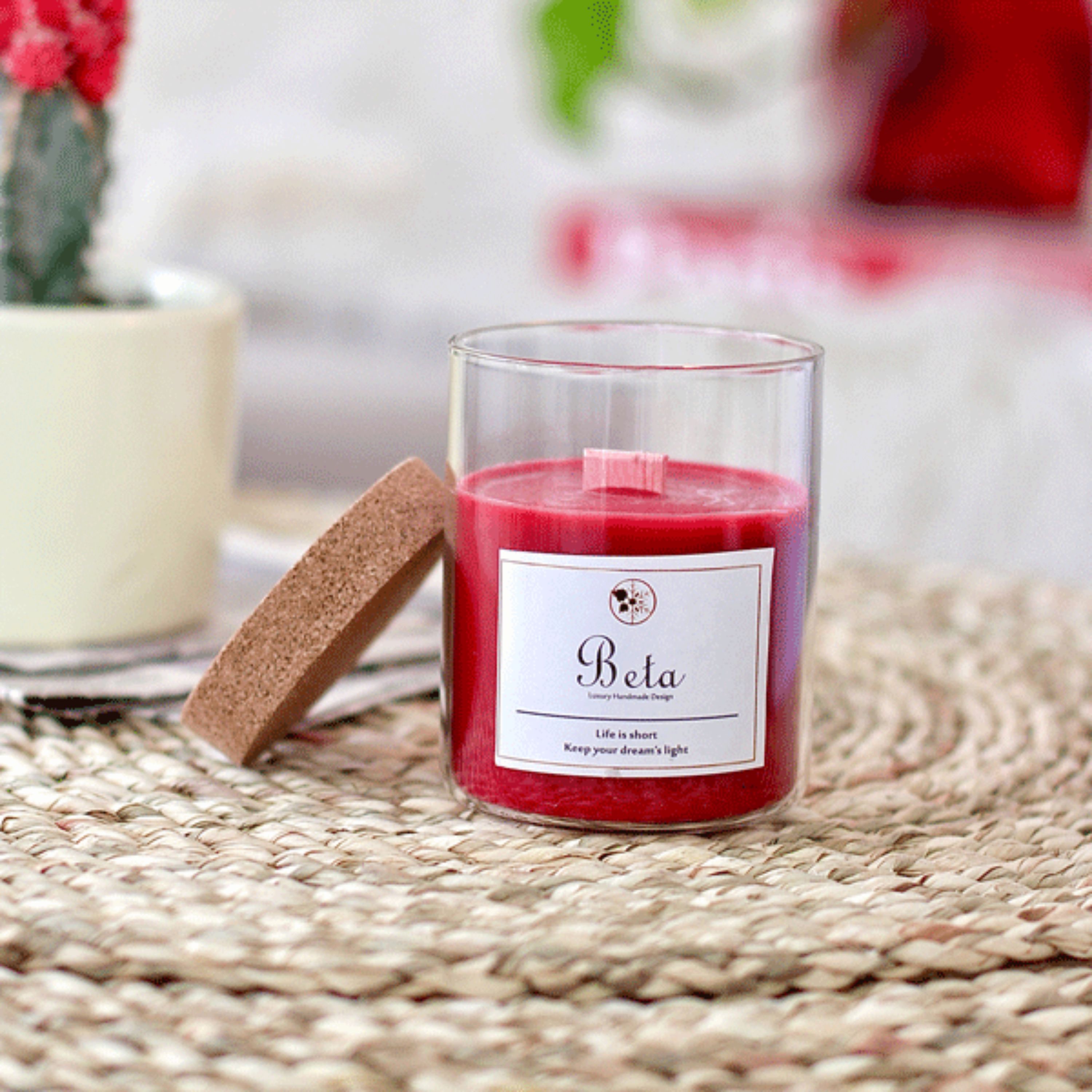 شمع معطر  بتا رایحه تمشک