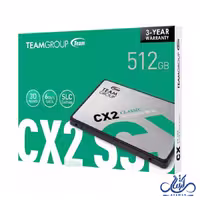 حافظه اس اس دی اینترنال تیم گروپ مدل CX2 ظرفیت 512 گیگابایت TEAM GROUP