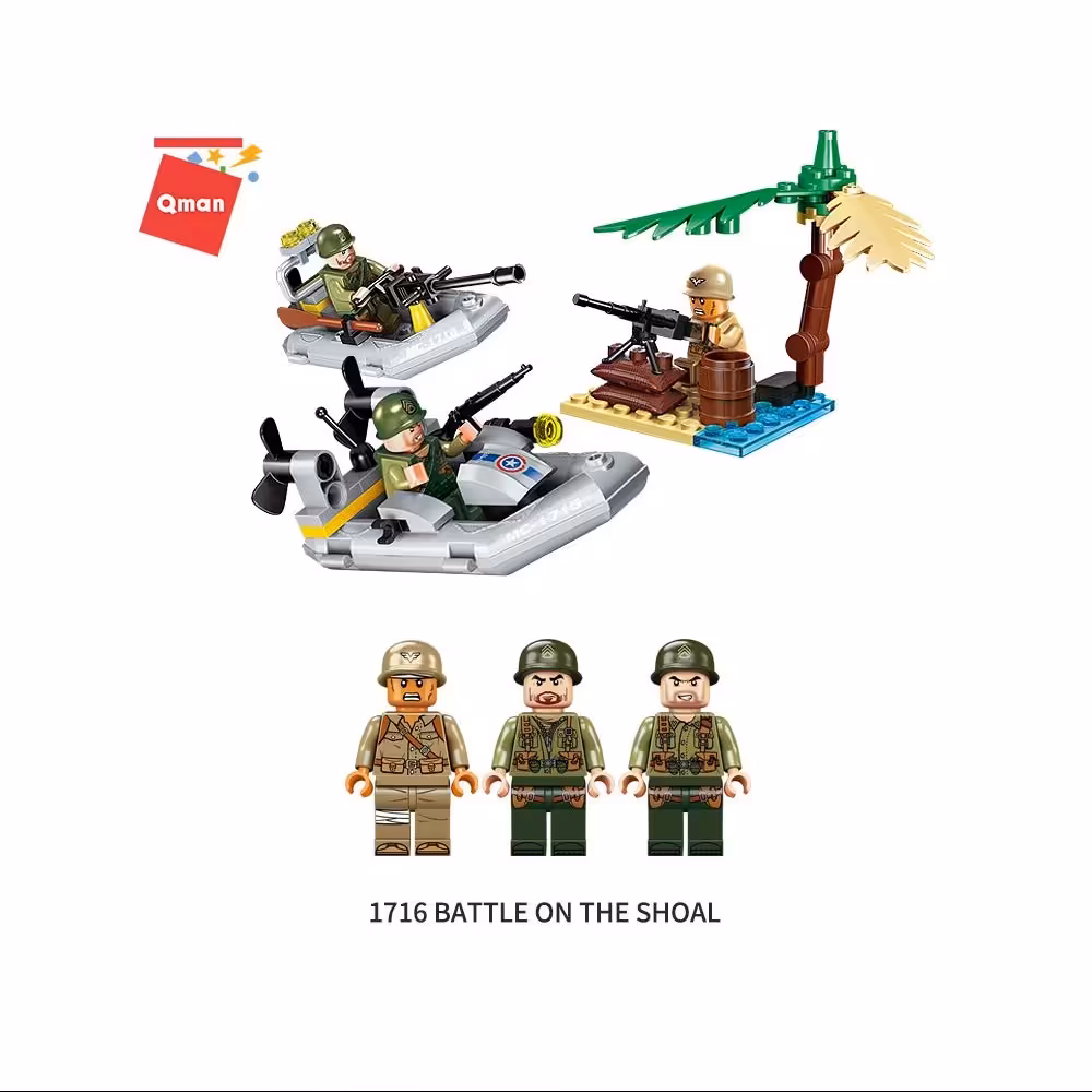 ساختنی کیومن مدل ست جنگی کد C1716