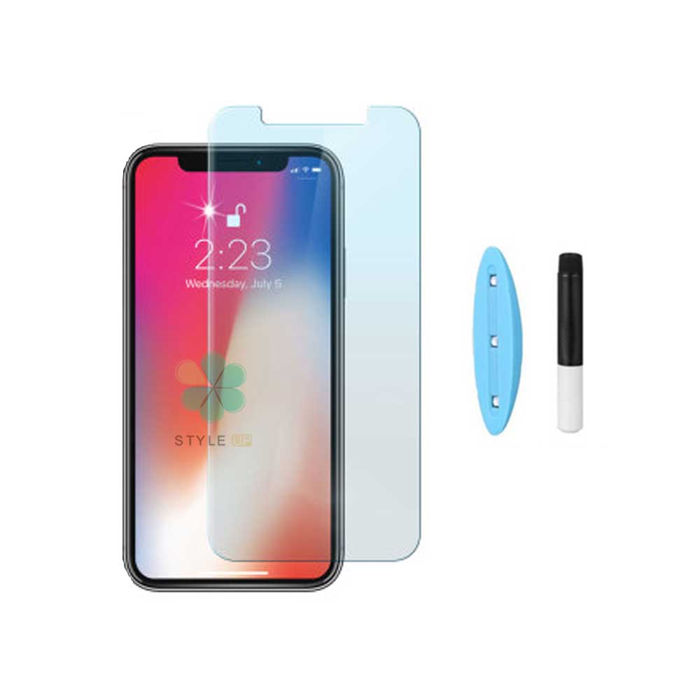 گلس UV گوشی اپل آیفون Apple iPhone X / XS