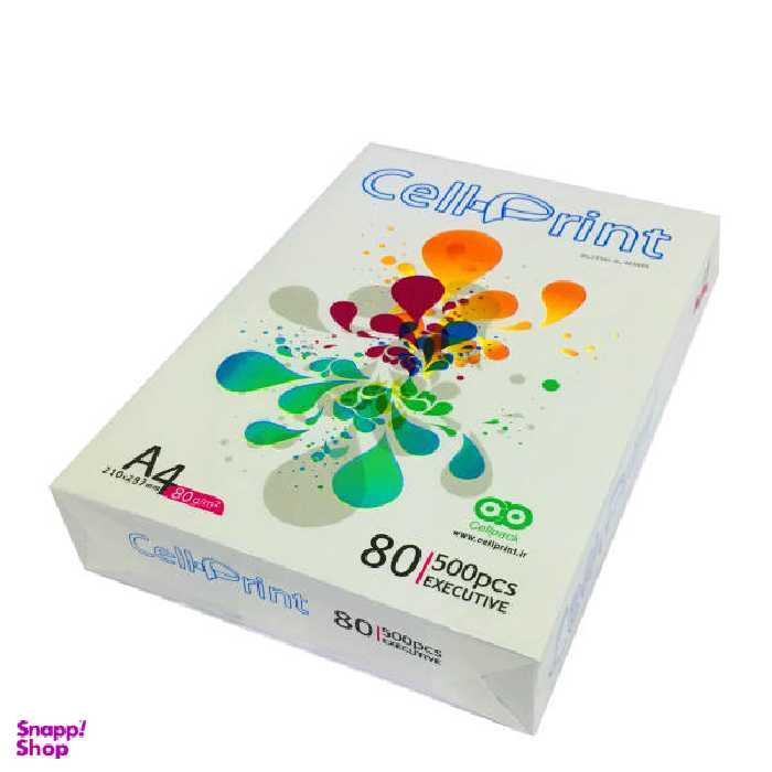 کاغذ A4 سل پرینت 80 گرمی مدل EXACTIVE بسته 500 عددی