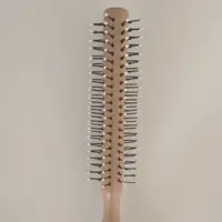 برس پیچ چوبی نارسیس دندانه فلزی منعطف با سر محافظ قطر3.5 ارتفاع20.5 دسته چوبی
