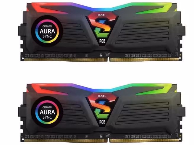 رم دوکاناله کامپیوتر ژل سری Super Luce RGB با حافظه 32 گیگابایت و فرکانس 3200 مگاهرتز