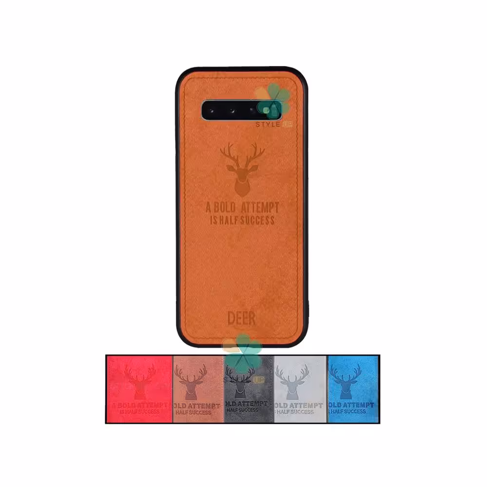 قاب گوشی سامسونگ Samsung Galaxy S10 پارچه ای طرح گوزن