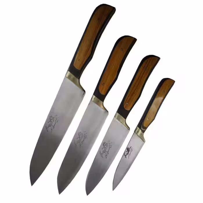 ست چاقوی زنجان فرخی 4عددی  