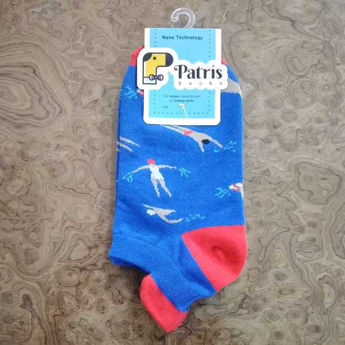 جوراب کوتاه مچی 3 پاشنه نخی اعلاء برند پاتریس 