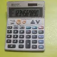 ماشین حساب جیبی شارپ مدل(10رقم)        EL771C      ارومیه خیام شمالی 