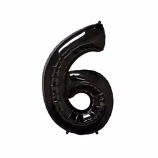 بادکنک فویلی عدد 6 سایز 32 اینچ