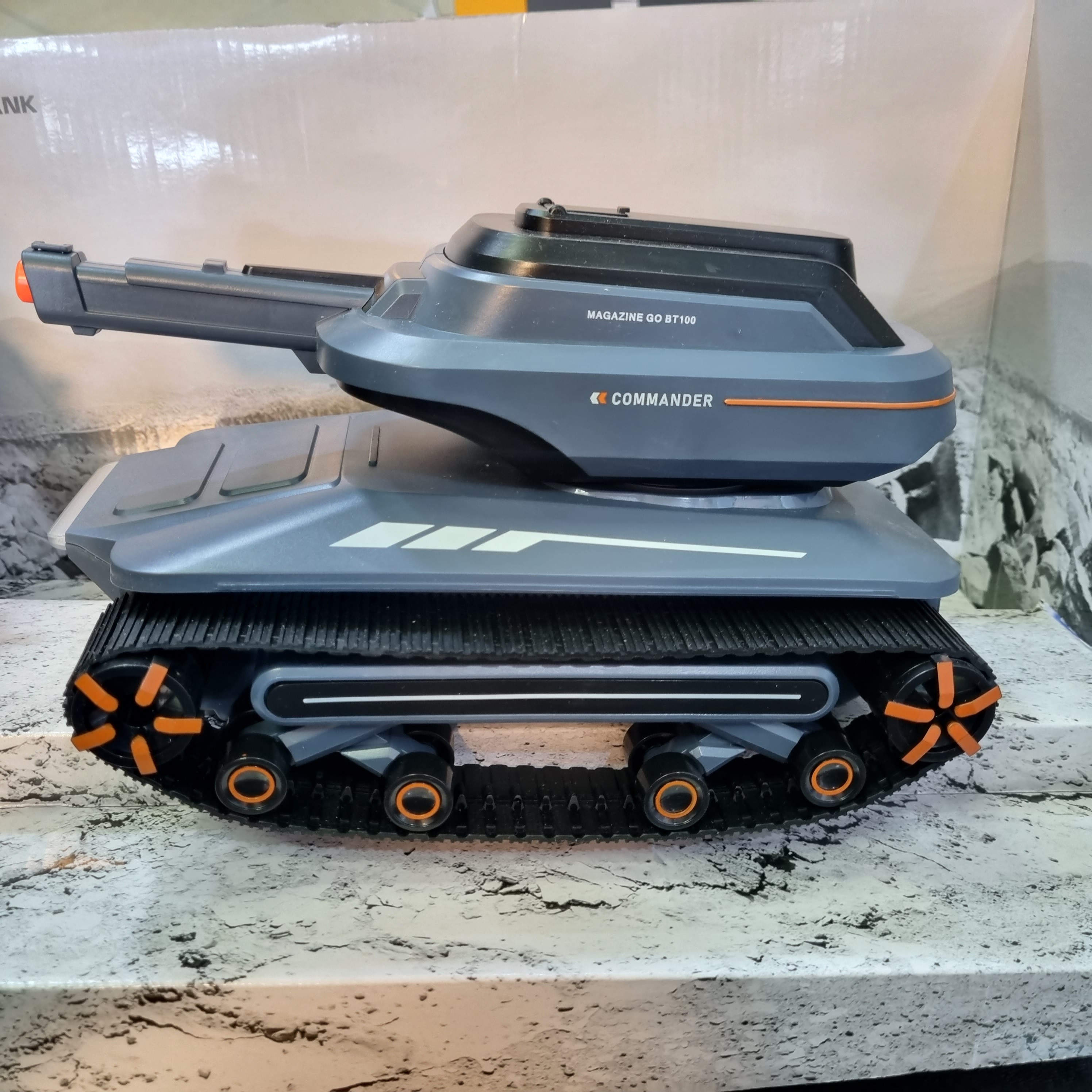 تانک کنترلی تیراندازی ژله ای